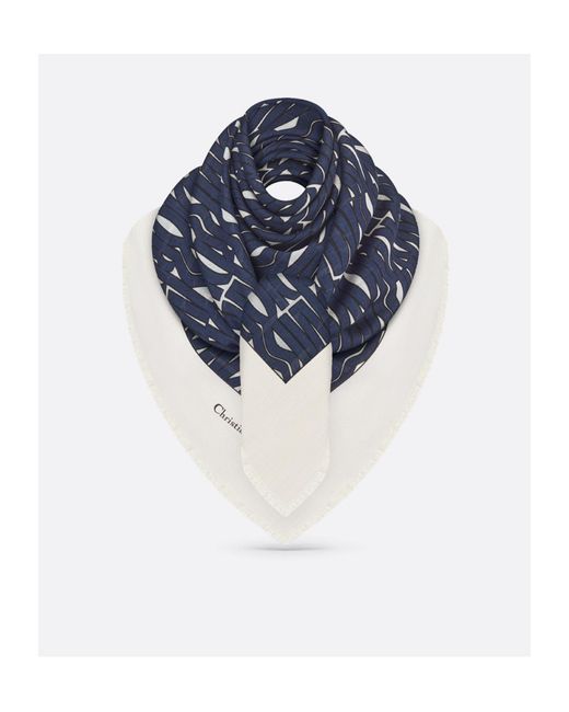Dior Blue Miss Allover Shawl