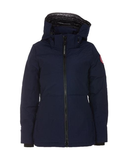 Canada Goose Blue Chelsea Front-Zip Hooded Parka