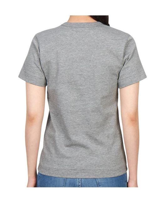 Comme des Garçons Gray Short-Sleeved T-Shirt