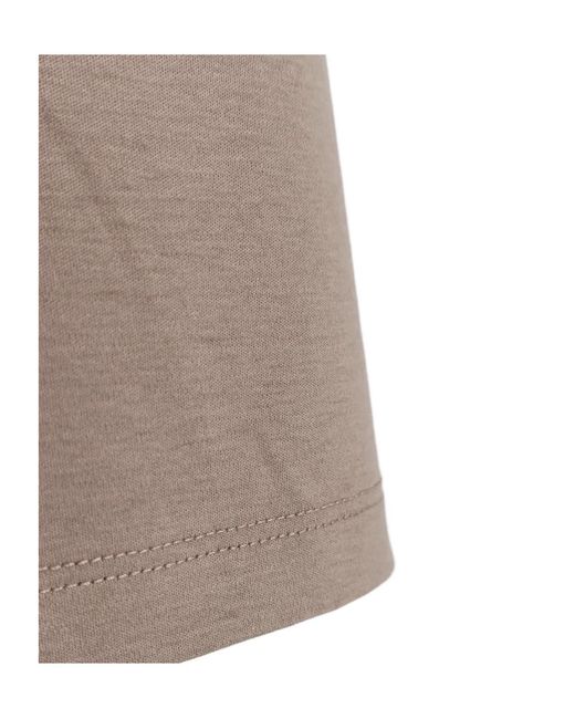 Rohe Brown Boxy Crew Neck T-Shirt