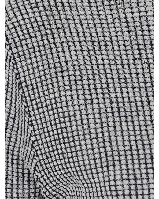 Ballantyne Gray Geometric-Print T-Shirt for men