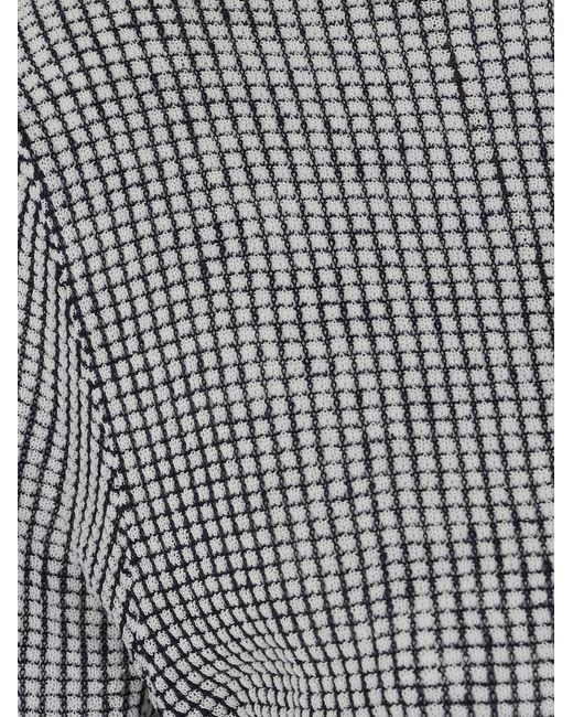 Ballantyne Gray Geometric-Print T-Shirt for men
