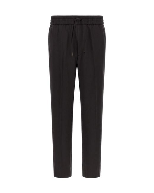 Brioni Black 'Asolo' Pants for men
