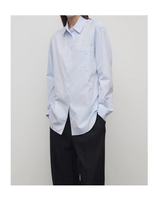 The Row Blue Gavina Shirt
