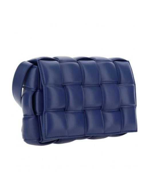 Bottega Veneta Blue Cassette Shoulder Bag