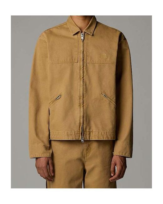 The North Face Natural Canvas Jacket for men