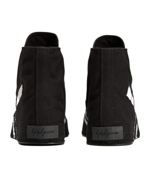 Y-3 Black Nizza Sneakers for men