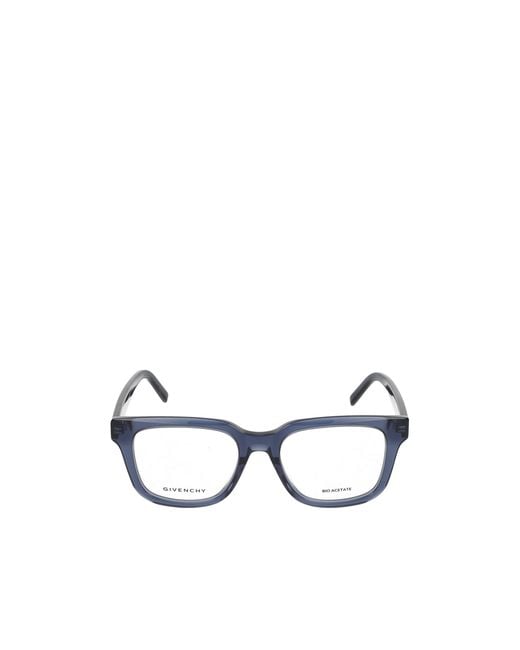 Givenchy White Eyewear Square Frame Glasses for men