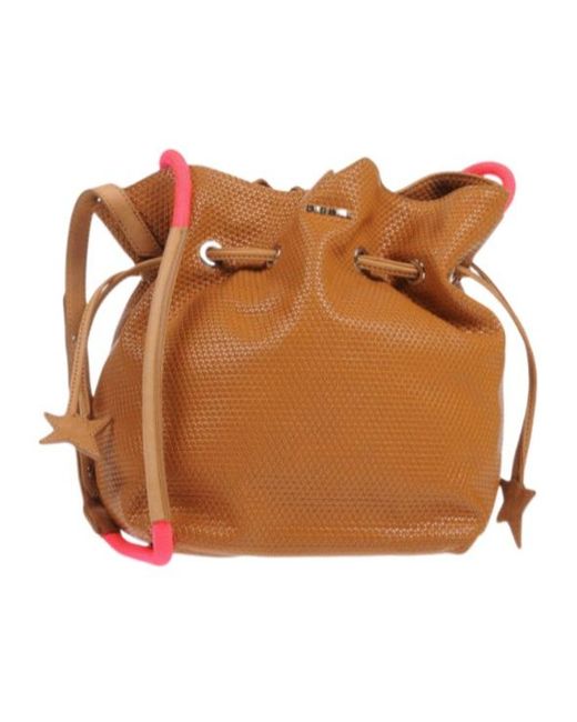 DIESEL Brown Minimalist Bucket Bag