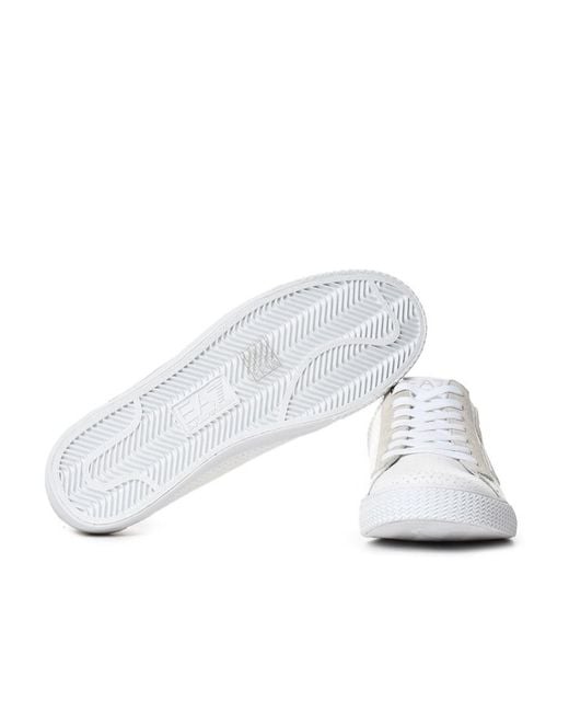 EA7 White Logo Details Casual Sports Shoes