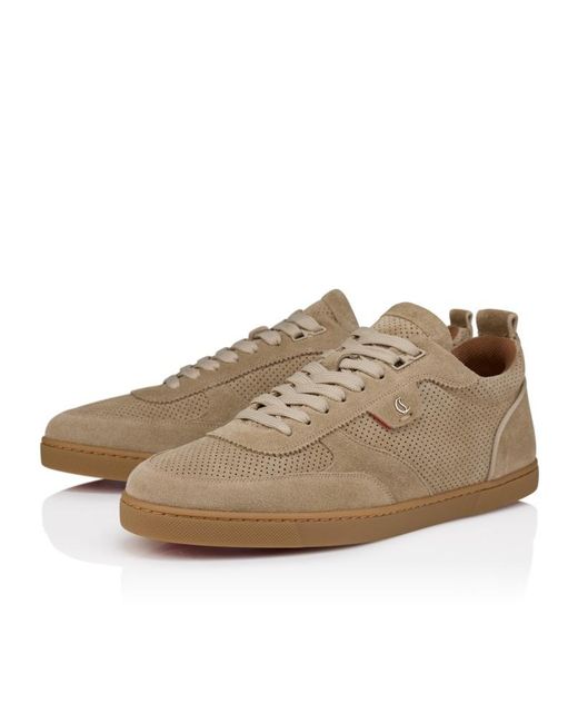 Christian Louboutin Brown Tutti Rui Lace-Up Sneakers for men