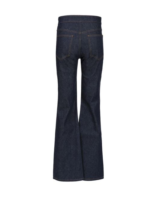Céline Blue Flared Jeans