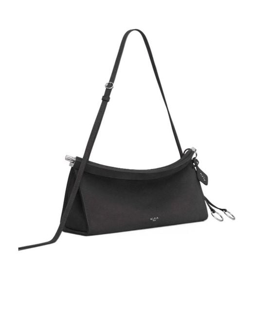 Alaïa Black Medium Le Click East West Shoulder Bag
