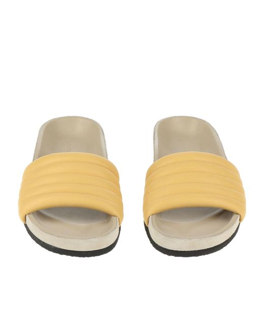 Isabel Marant White Solid Color Sandals