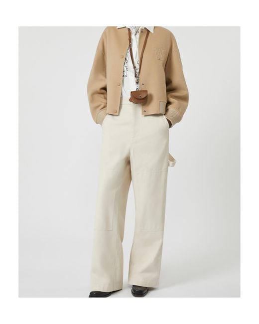 Weekend by Maxmara White Caronte Wide Leg Trousers