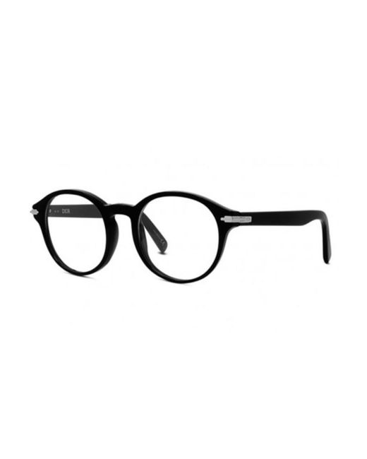 Dior White Blacksuit Ri Round-Frame Glasses for men