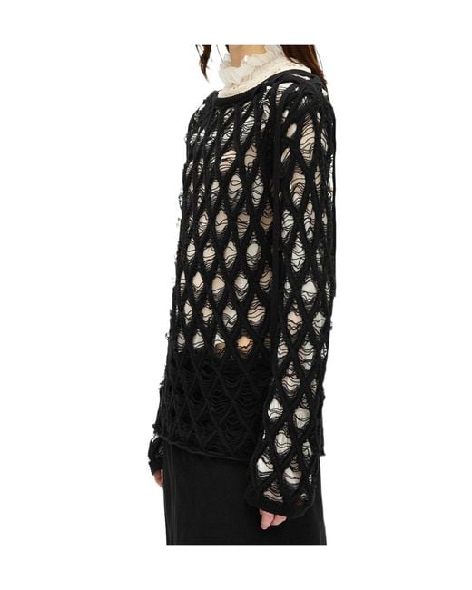 Ann Demeulemeester Black Izabel Sweater