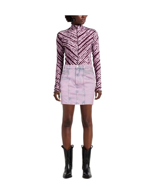 Isabel Marant Pink Denim Skirts