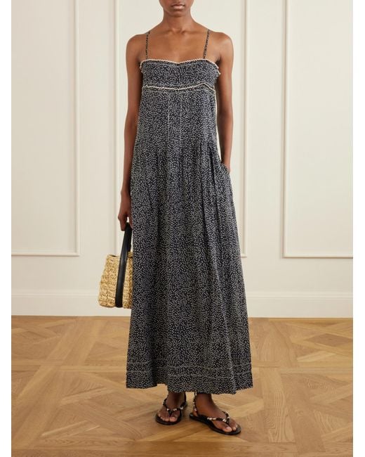 Isabel Marant Gray Casual Lightweight Maxi Dress
