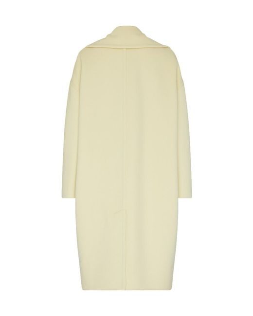 Loewe White Long-Sleeved Coat