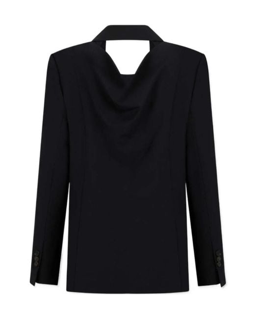DSquared² Blue Tailored2 Peek-A-Boo Blazer