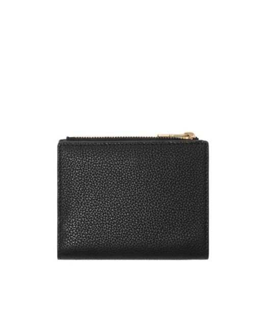 Burberry Black Cotswolds Grained Bifold Wallet