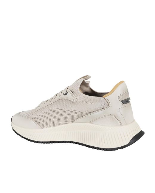 Boss White Ttnm Evo Sneakers for men