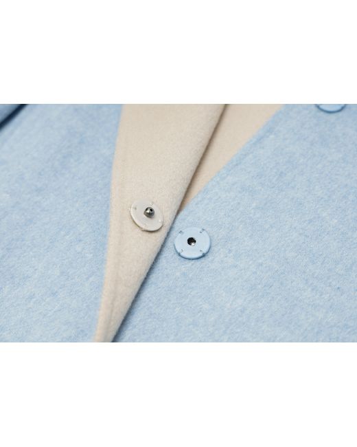 Weekend by Maxmara Blue Logo Medium Length Coat