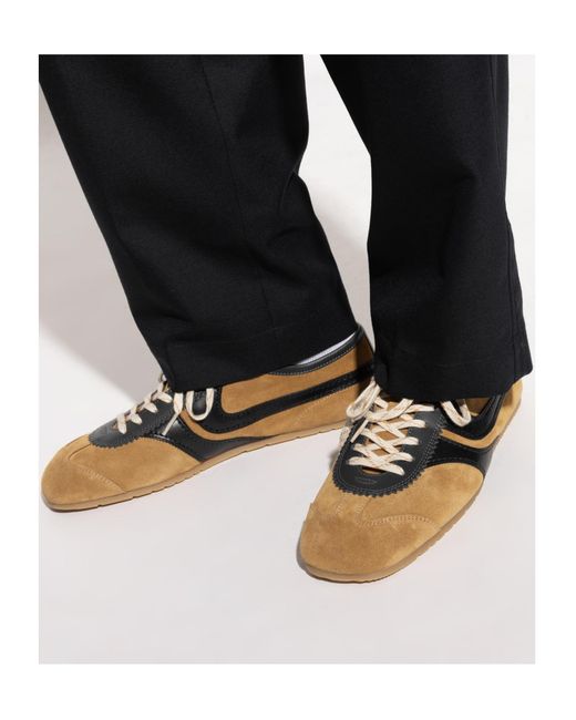 Dries Van Noten Brown Low-Top Sneakers for men