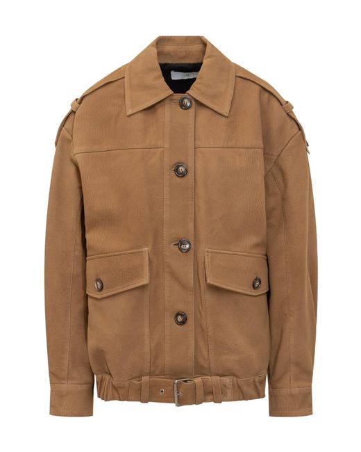 IRO Brown Long Sleeve Jacket