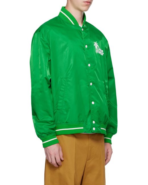 Palm Angels Green Coats for men