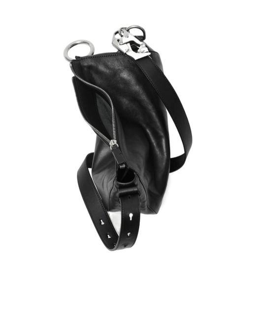 Burberry Black Knight Small Leather Shoulder Bag