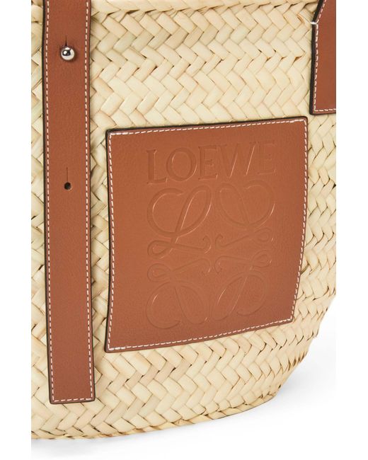 Loewe Brown Basket Shoulder Bag