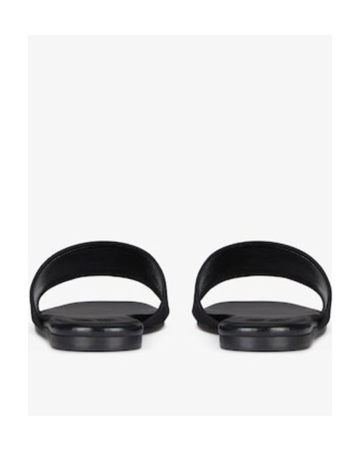 Givenchy Black 4G Flat Mules