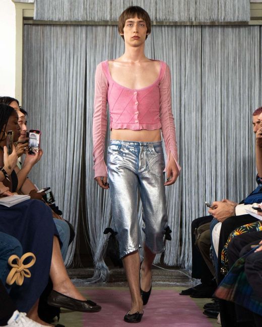 Cormio Pink Backless Sweater