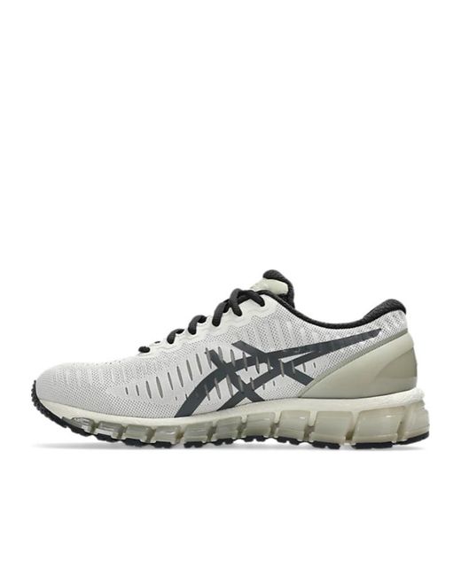 Asics Gray Gel-Quantum Lave-Up Fastening Sneakers for men