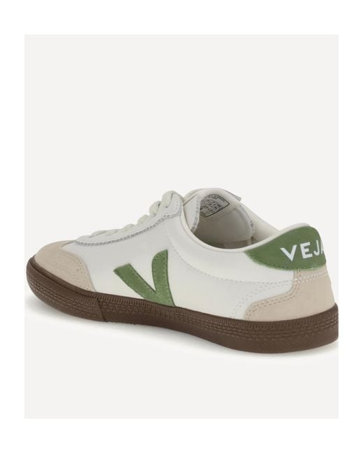 Veja Gray Volley Lace-Up Sneakers
