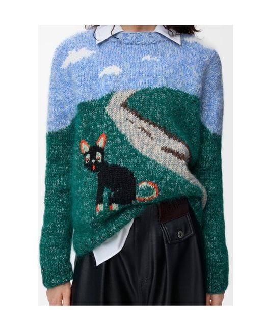 Loewe Blue Sweater