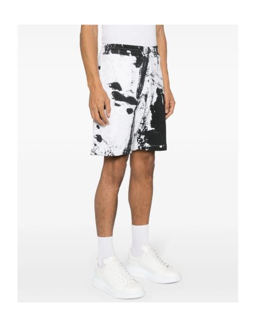 McQueen Multicolor Casual Shorts for men