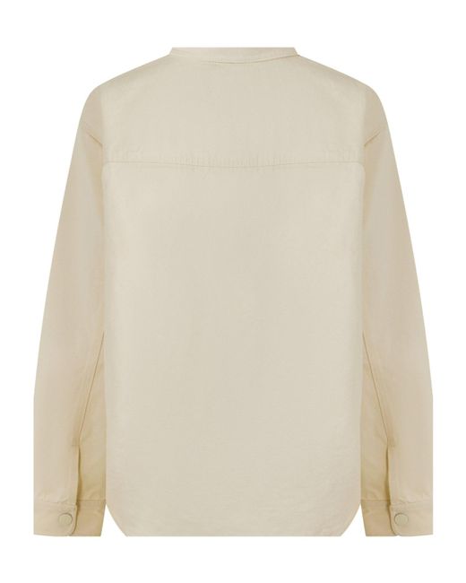 AMI White Versatile Long Sleeve Shirt