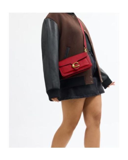 COACH Red Tabby 26 Shoulder Bag