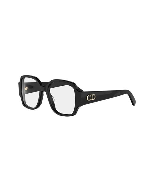 Dior White Eyewear Square Frame Glasses