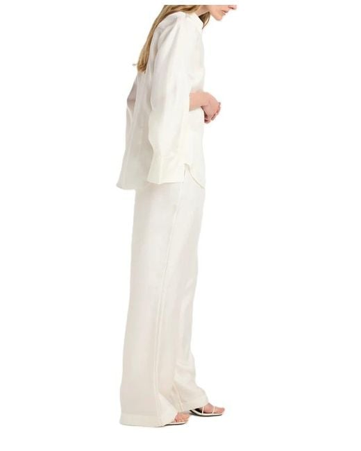 Rohe White Collared Shirt