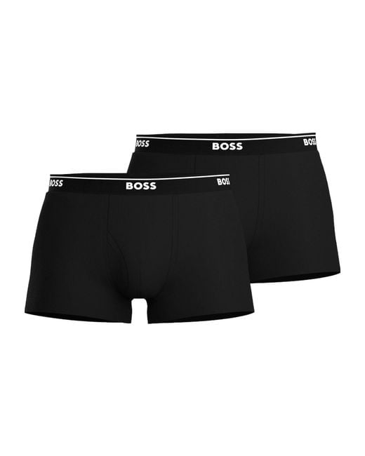 Boss Black Two Pairs Of Simple Underpants for men