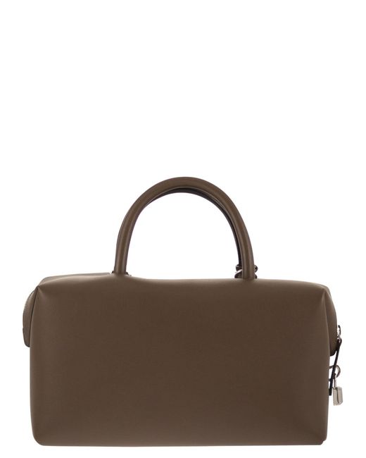 Max Mara Brown Holdallm Medium Satchel Bag