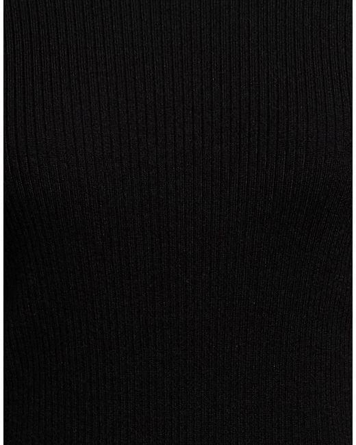 Rag & Bone Black Minimalist Solid Color Knit Top