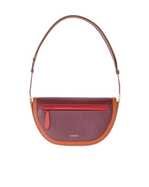 Burberry Red Olympia Small Shoulder Bag