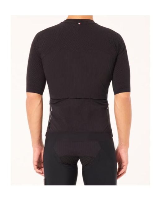Oakley Black Gridskin Pinstripe Top for men
