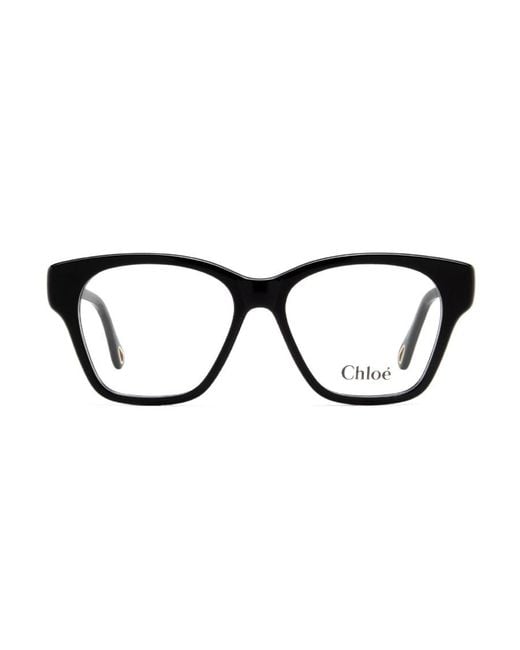 Chloé Black Chloé Eyewear Square Frame Glasses