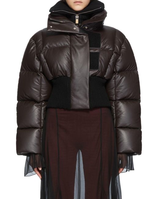 Givenchy Black Short Quilted Down Jacket